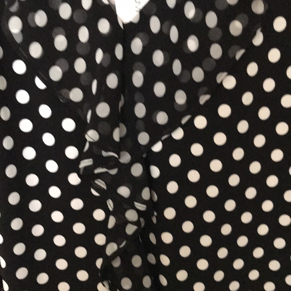 Calvin Klein Ruffle Front Blouse - Picture 2 of 4